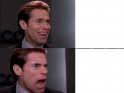 Willem Dafoe Template Meme Template