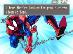 Spiderman I hear they're looking for people at the clown college Meme Template