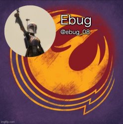 Ebug's millionth announcement Meme Template