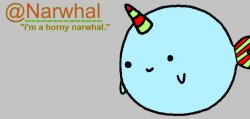 narwhal announcement temp 7 Meme Template