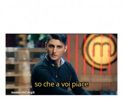 so che a voi piace Meme Template