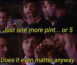 Just one more pint or 5 Meme Template