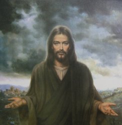 Jesus Shrugging Meme Template