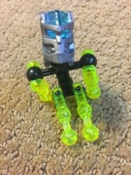 Little LEGO bionicle not happy Meme Template