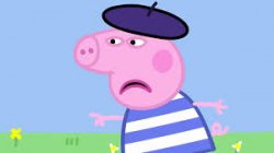 angry french peppa Meme Template