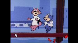 Choo Choo and Benny are drunk (Top Cat) Meme Template