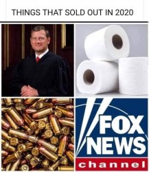 THINGS THAT SOLD OUT IN 2020 Meme Template