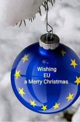 W EU Merry Xmas Meme Template