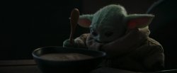 Baby Yoda Squid Face Meme Template