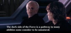 The Dark Side of the Force is a Pathway to Many Abilities.... Meme Template