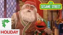 Santa and Elmo Meme Template