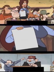 Can you explain what this is? (Gravity falls) Meme Template