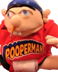 Jeffy the pooper man Meme Template