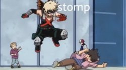 Bakugou stomp Meme Template