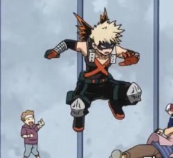 Bakugou stomp no text Meme Template