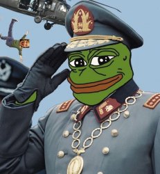 Kek Salute Meme Template