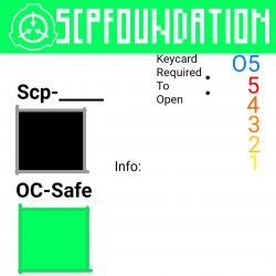 Scp safe class Meme Template