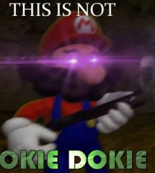 NOT OKIE DOKIE Meme Template