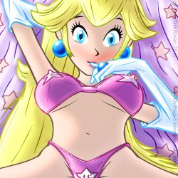 Princess Peach Bikini 2 Meme Template