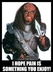 Bad Attitude Klingon Meme Template