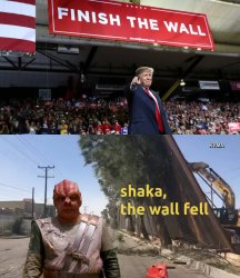 Trump Wall Meme Template