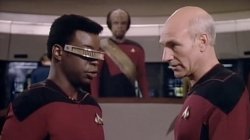 Geordi Picard Meme Template