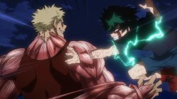 Deku vs Muscular Meme Template