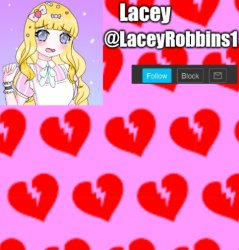 Lacey announcement template Meme Template