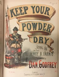 Keep your powder dry Meme Template