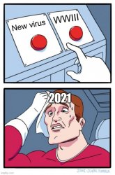 2021 will be worse Meme Template