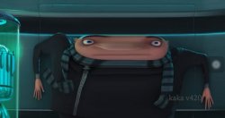 WIDE GRU Meme Template