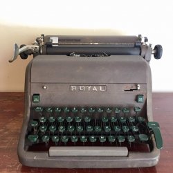 Royal manual typewriter Meme Template