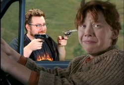 TomSka with a gun Meme Template