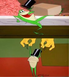 Michigan J. Frog Meme Template