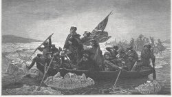 George Washington Crossing the Delaware Christmas Meme Template