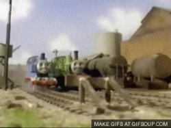 Thomas and oilver Meme Template