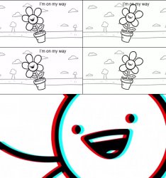I'm on my Way Meme Template