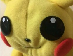 Pikachu Holding Laugh Meme Template