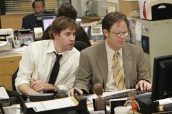 Jim and Dwight Meme Template