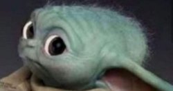 Astonish Baby yoda Meme Template