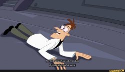 Dr Doofenshmirtz pride and mortal terror Meme Template