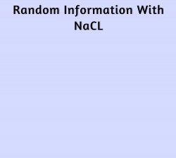 Random Information With NaCL Meme Template