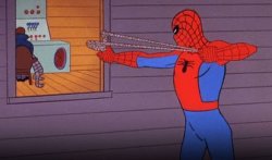 spidey Meme Template