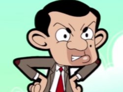 Mr Bean looks pissed Meme Template