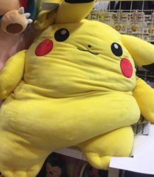 Fat Pikachu Meme Template