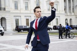 Josh Hawley - Seditionist Meme Template