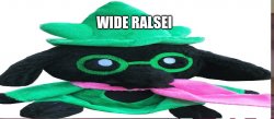 idk wide ralsei Meme Template