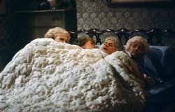 Golden girls bed Meme Template