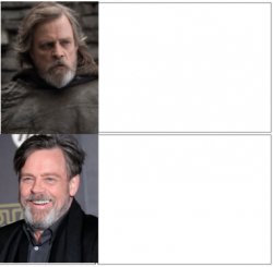 Mark Hamill Drake Meme Template