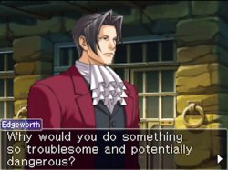 edgeworth Meme Template